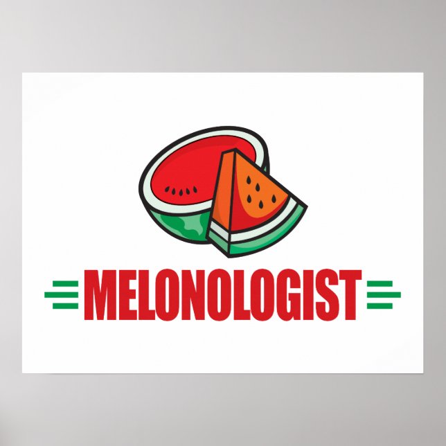 Funny Watermelon Poster (Framsidan)