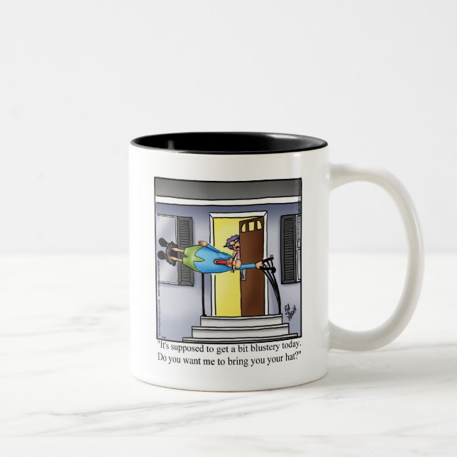 Funny Weather Humor Mugg Gift (Höger)