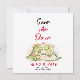 Funny Wedding Save the Date  Inbjudningar