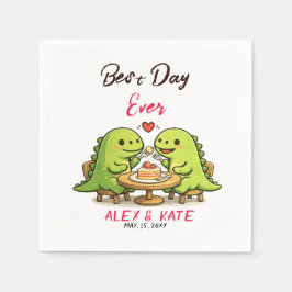 Funny Wedding Save the Date  Pappersservett