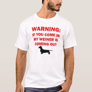 Funny Weiner Hund Joke Tee