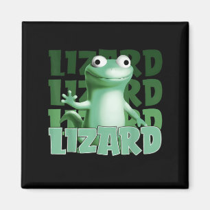 Funny Weirdcore Animal Women Manar Lizard Liz Magnet