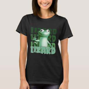 Funny Weirdcore Animal Women Manar Lizard Liz T Shirt