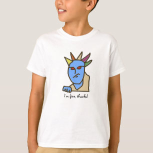 Funny WEIRDOS Annoyed Tecknad Tee Shirt