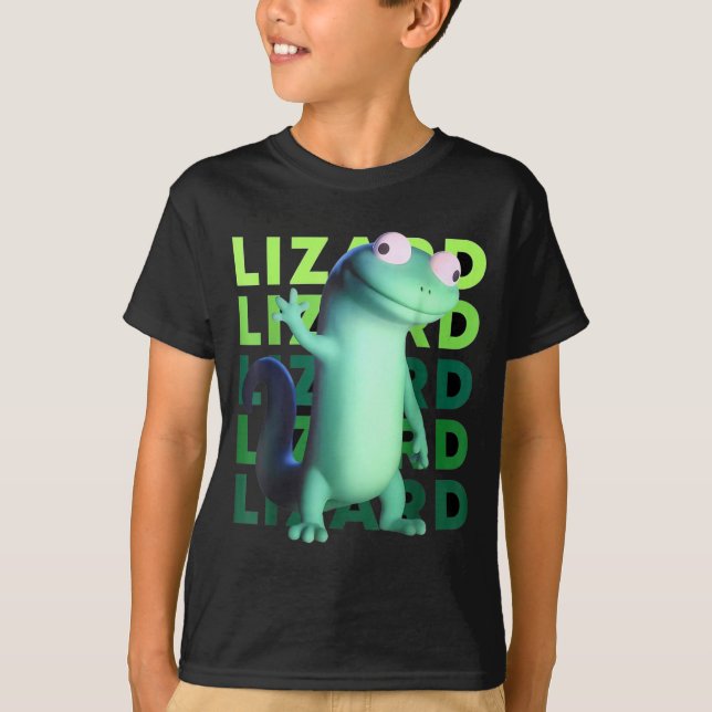 Funny Weirore Lizard Meme _ 3d Surreal Animal  T Shirt (Framsida)