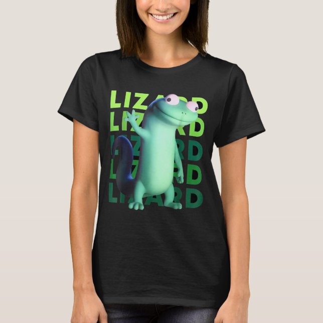 Funny Weirore Lizard Meme _ 3d Surreal Animal  T Shirt (Framsida)