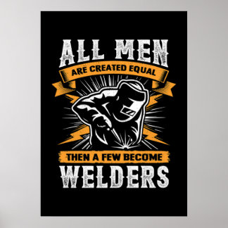 Funny Welder Poster