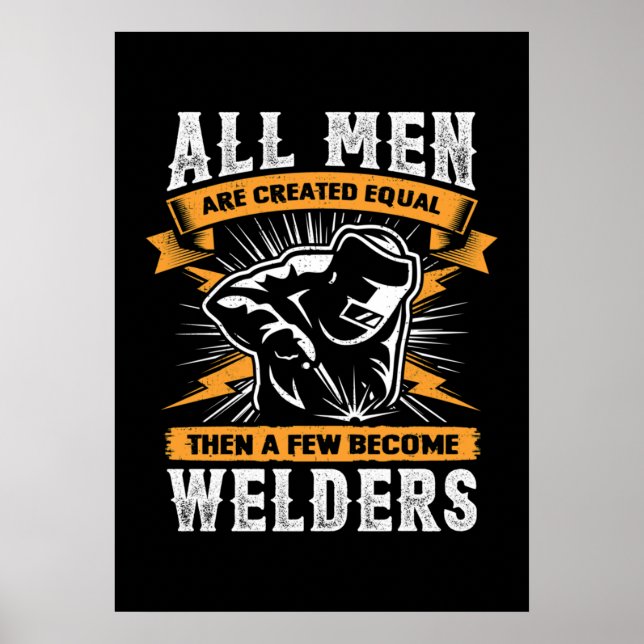 Funny Welder Poster (Framsidan)