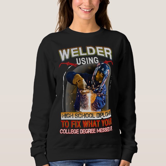 Funny Welding Tee Welder Gift Premium (Framsida)