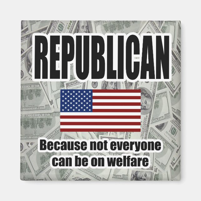 Funny Welfare Magnet (Framsidan)