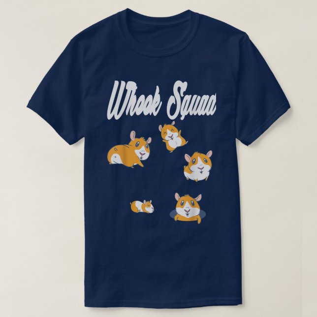 Funny Wheek Squad-Guinea Pig334 T Shirt (Design framsida)