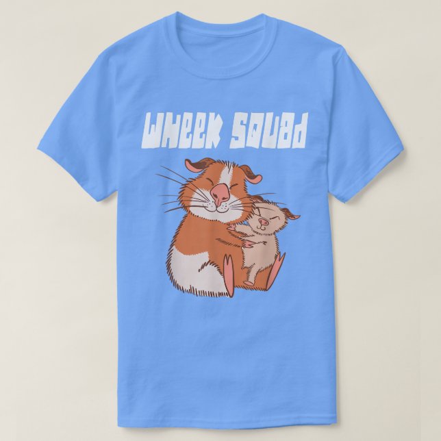 Funny Wheek Squad-Guinea Pig T-Shirt (Design framsida)