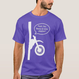 Funny Wheelie Dirt Bike Motocross tävla T Shirt