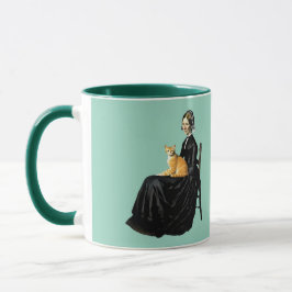Funny Whistler's Mother's Orange Tabby Mugg