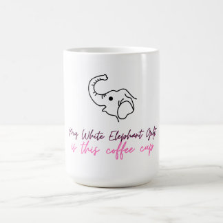 Funny White Elephant Gift - Coffee Kopp