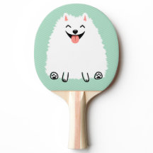 Funny White Pomeranian