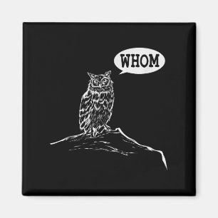 Funny Whom Uggla Grammar Englieacher Magnet