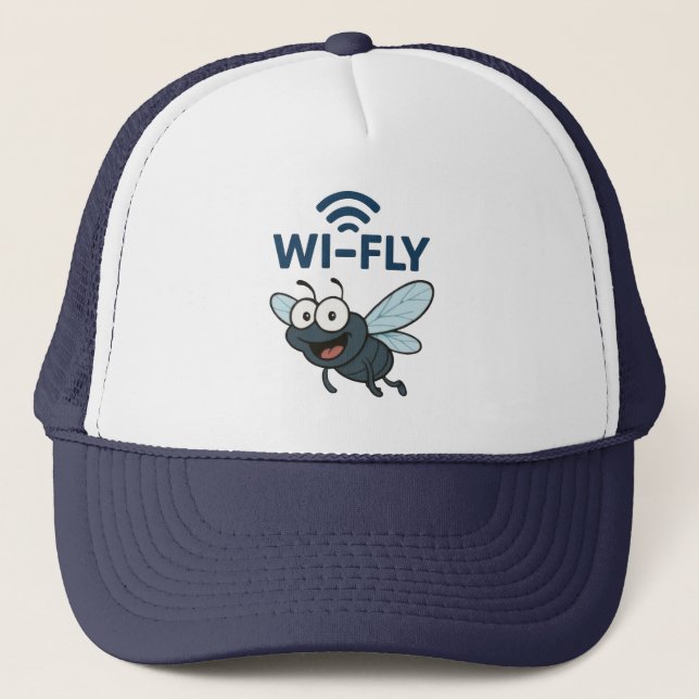 Funny Wifi Hat Keps (Framsida)