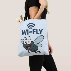 Funny Wifi Tygkasse