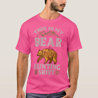 Funny Wildlife Animals Hunt Baseball T Shirt