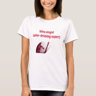 Funny Wine Graphic  T Shirt