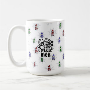 Funny Winter Gnome Snowme Kaffemugg