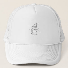  Funny winter's trucker hat  Keps