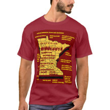 Funny Wisconsin karta design