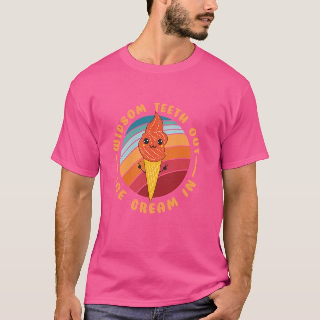 Funny Wisdom Tooth Extraaction Recovery Widsom Tee (Framsida)