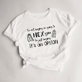 Funny Witch Spådomars Hex T Shirt