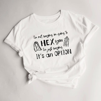 Funny Witch Spådomars Hex T Shirt