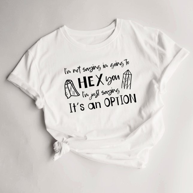 Funny Witch Spådomars Hex T Shirt (Skapare uppladdad)