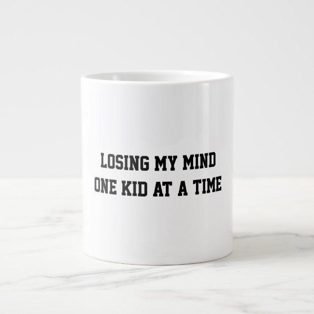 Funny Witty Clever Minimalist Special Coffee Mug Jumbo Mugg (Framsidan)