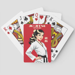 Funny Witty Ju-Jitsu BJJ MMA Martial Arts Humor Casinokort