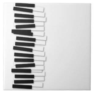 Funny Wobly Piano Tangentbord - Pianist & Musician Kakelplatta