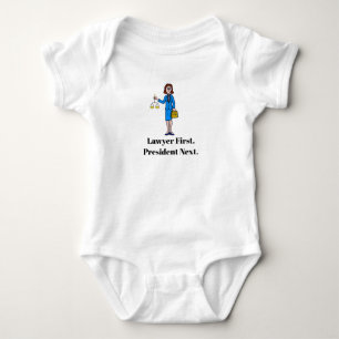 Funny Woman Lawyer Baby Shirt T