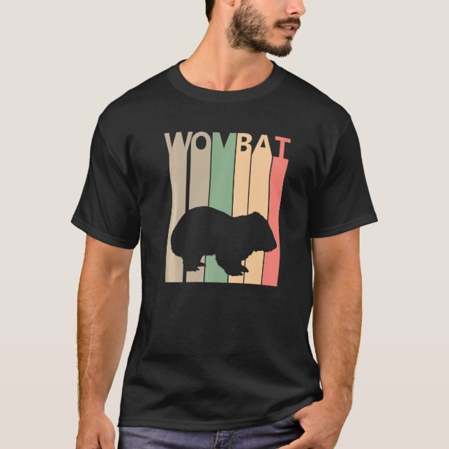 Funny Wombat Costume T Shirt (Framsida)