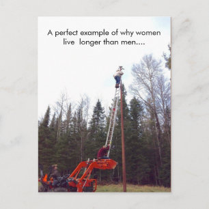 Funny Women (Woman) VS Manar Postcard, Postcross Vykort