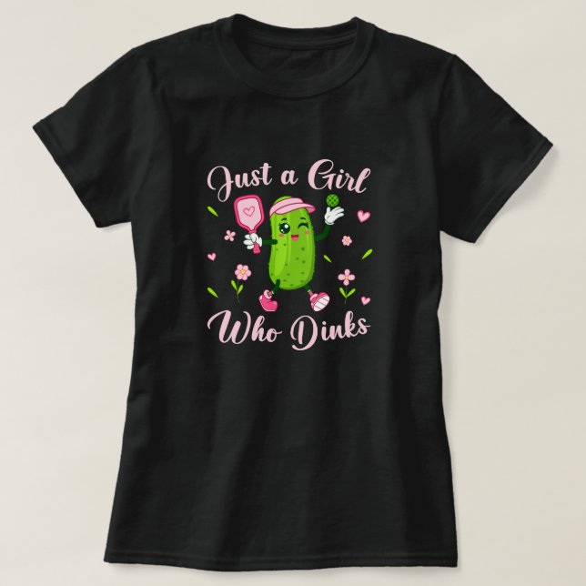 Funny Womens Pickleball Gift T Shirt (Design framsida)