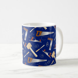 Funny Woodworking Verktyg Carpenter Kaffemugg