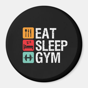 Funny Workout Fitness Exercise Eat Ssov Gym Magnet