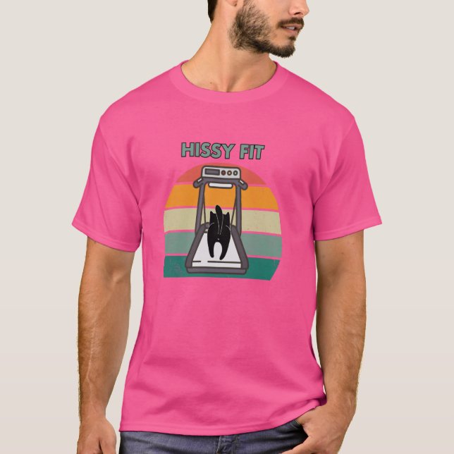 Funny Workout Gym Exercise Cat Lover Fitness Coach T Shirt (Framsida)