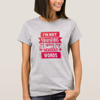 Funny Workout Ord Rosa Gym T-Shirt