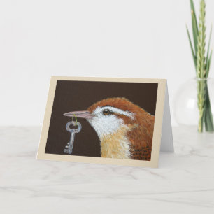 Funny wren-kort kort