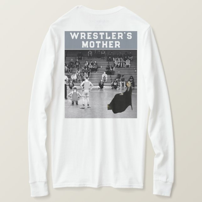 Funny Wrestling Tee Shirt (Design baksida)