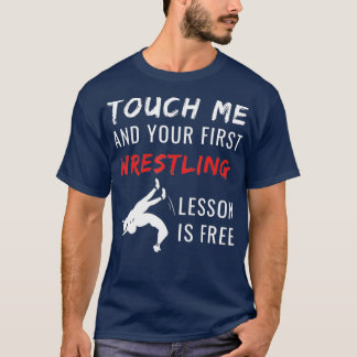 Funny Wrestling TShirt Wrestling Coach Sports T Shirt