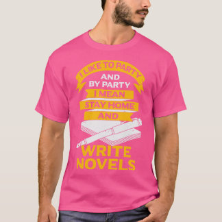 Funny Writer Bok Au Novelist Gift T Shirt