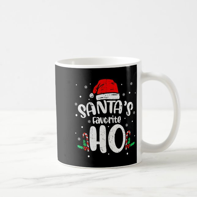 Funny Xmas Naughty Dirty Adult Humor Pj Christmas  Kaffemugg (Höger)