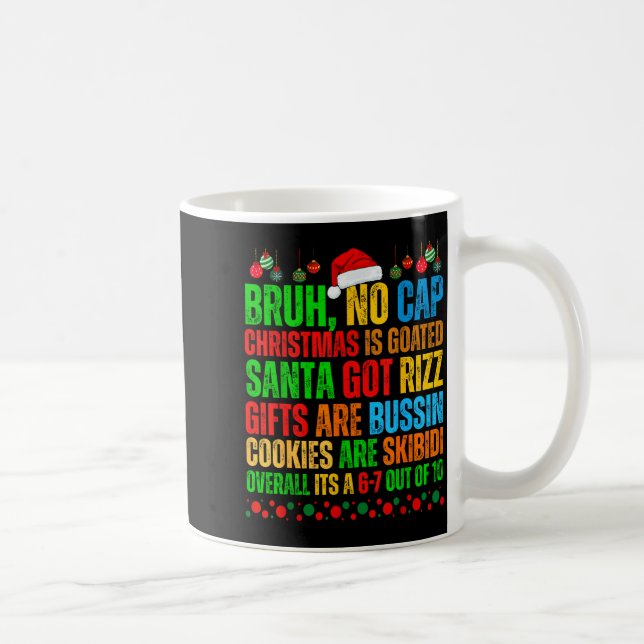 Funny Xmas School Generation Alpha Gen A Slang Chr Kaffemugg (Höger)
