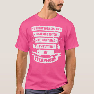 Funny Xylophone Player Gift T Shirt